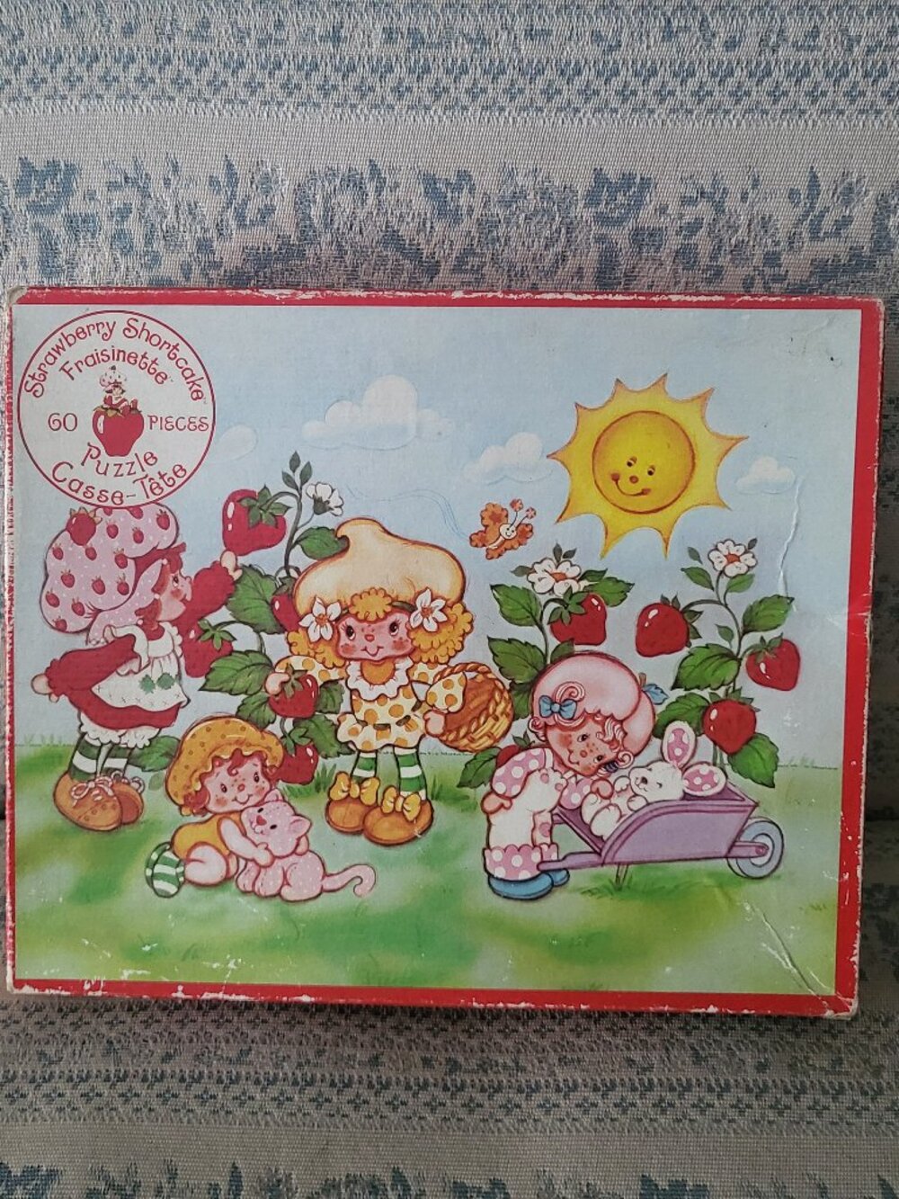 Vintage 1981 Strawberry Shortcake Jigsaw Puzzle 60 pcs